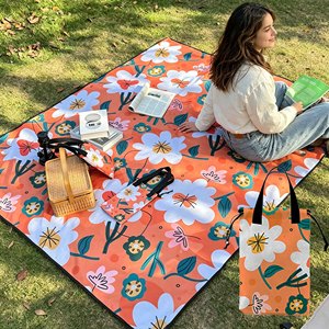 Wholesale Custom Logo Pocket <b>Picnic</b> Waterproof Foldable Outdoor Mat Ultra-Lightweight Compact Beach <b>Blanket</b> - Product Image 1