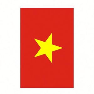 Wholesale Polyester Vietnam Small String <b>Flag</b> of Vietnamese Mini National Country World Pennant Banners for Decoration - Product Image 6