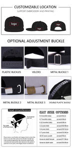 หมวกแฟชั่นคุณภาพสูง หมวกเบสบอลผู้ชาย ปักลาย 3 มิติ แบบกำหนดเอง - Product Image 5