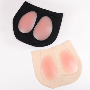 Panties transpirables con almohadillas para realce de glúteos brasileños, control medio, uso diario, nailon y elastano - Product Image 2