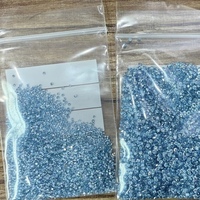 Pierres de diamant bleu de laboratoire de qualité supérieure pour la pose pavé, les bagues halo, les bijoux en grappe et les accents décoratifs