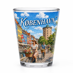 Vasos de Chupito Personalizados OEM ODM con Impresión Completa, Recuerdo de <span class=keywords><strong>Copenhague</strong></span>, Dinamarca - Product Image 2