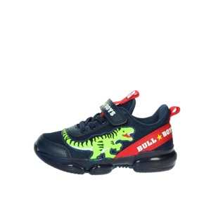 Dnal2130 blu elettrico Sneakers basse per bambini ha portato le scarpe sportive illuminate con Logo per l'autunno che cammina scarpe leggere per bambini - Product Image 1