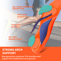 Semelles de chaussures de sport OEM pour hommes et femmes pour la marche, la course, l'entraînement, la randonnée et l'absorption des chocs.