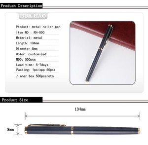 Хорошее качество творческой шариковая ручка промо дешевые металлическая шариковая ручка - Product Image 1