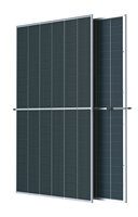 Sunpro 680W Panneaux solaires mono PERC demi-cellule double verre blanc maille module PV cadre argenté 30 ans de garantie de sortie linéaire