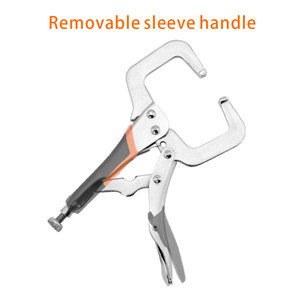 Pinzas de Bloqueo Tipo C de Acero Reforzado <span class=keywords><strong>para</strong></span> Trabajos de Madera y Soldadura de 6, 9, 11 y 14 Pulgadas - Product Image 4