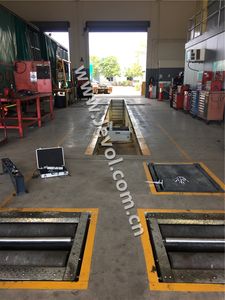 Teste resistente lane max axle carga 10t freio/suspensão/velocímetro/play testador detector - Product Image 3