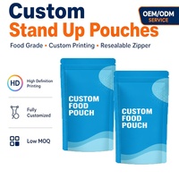 Sachets Doypack Recyclables en Gros pour Compléments Alimentaires, Gommes, Friandises et Produits Bien-être – Emballage de Détail Refermable à Fond Plat