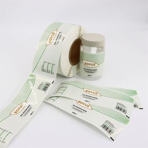 Biểu Tượng Tùy Chỉnh In Tự Dính Lá Vàng Nhãn Cuộn Dán Dầu Không Thấm Nước Bằng Chứng Holographic Mỹ Phẩm Bao Bì Nhãn - Product Image 3