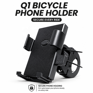 Soporte Profesional para Teléfono de Motocicleta y Bicicleta Eléctrica, Base de Plástico Resistente a Impactos para Bicicletas Eléctricas, Accesorios para Bicicletas - Product Image 1