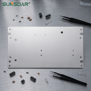 PCB en aluminium pour éclairage LED de plafond avec masque de soudure blanc hautement réfléchissant et prise en charge de formes personnalisées - Product Image 2
