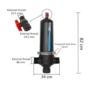 Système d'irrigation automatique pour petites exploitations agricoles, équipement d'irrigation agricole en plastique, débit de 5 m³/h, pression de 8 bars, noir <span class=keywords><strong>ARCK</strong></span> - Product Image 2