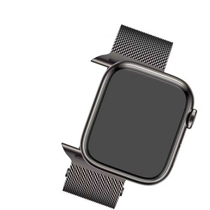 Correa de reloj de acero inoxidable milanesa de alta calidad para Apple Iwatch Ultra 49 46 45 42 40 mm S11, correa magnética con hebilla metálica. - Product Image 4