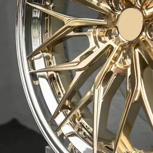 SAiLen Juego de 2 Ruedas de Aluminio Forjado Cóncavas Profundas de 18-24 Pulgadas 5x112/120/130 con Remaches Mecanizados y Garantía de 5 Años para Audi - Product Image 3