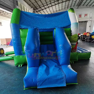 Chateau gonflable jumper bounce house bouncy castle commercial inflatable dinosaur bouncer with slide - Product Image 4