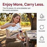 Sac BIB Aseptique Personnalisé avec Valve Vitop pour Vin et Huile Comestible, Emballage Bag-in-Box Anti-fuite, Vente en Gros
