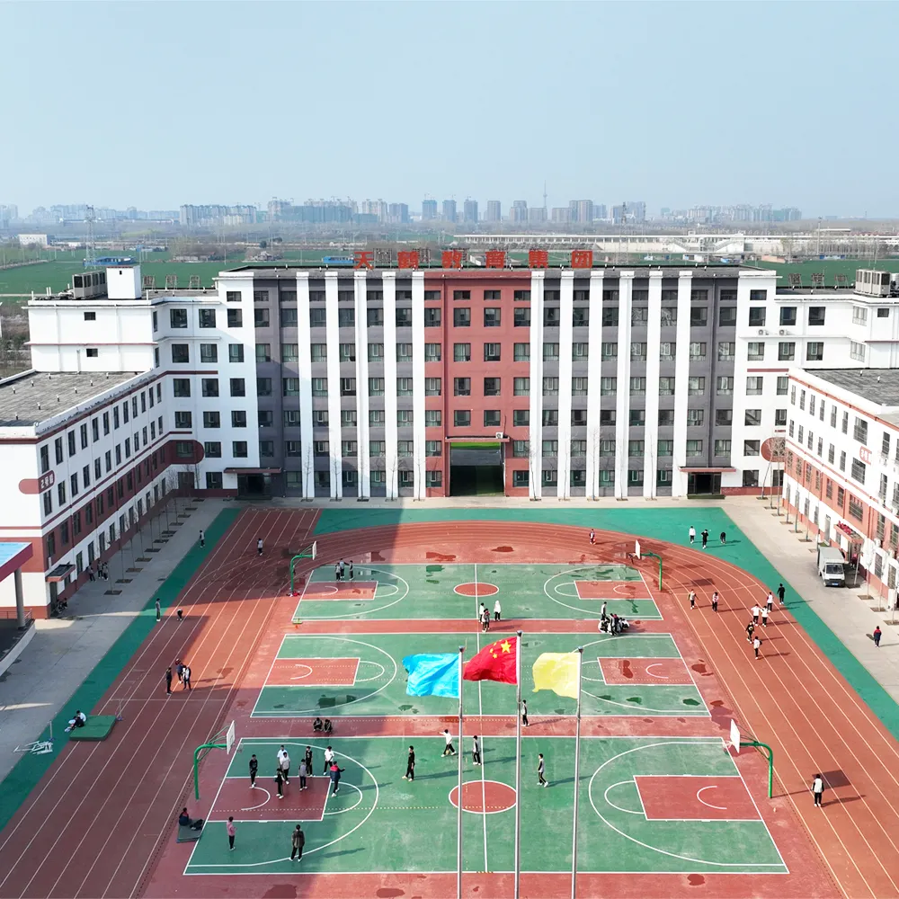 Ucuz prefabrik okul binası çelik yapı özelleştirilmiş çelik yapı okul binası