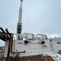 Groupe électrogène au biogaz industriel 1 MW 1000 kW Centrale électrique 1250 kVA Groupe électrogène Régulation automatique de la tension pour l'agriculture à grande échelle