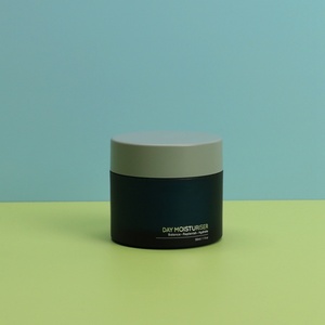 Pot cosmétique rond vide en plastique PP vert de 3 ml, adapté à la sérigraphie, avec bouchon à vis pour crème visage et lotion - Product Image 4