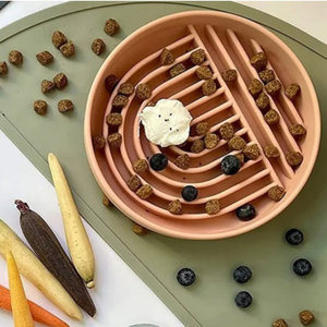 Wholesale Silicon Pet Food Accessories Product Slow <b>Feeder</b> Dog Puzzle Bowl Lick Mat Pet Bowls <b>Feeders</b> - Product Image 3