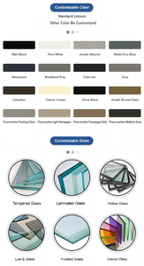 Solárium Moderno Personalizado de Primera Categoría, Invernadero con Vidrio Plano, Sala de Jardín con Estructura de Aleación de Aluminio y Techo de Vidrio Templado - Product Image 5