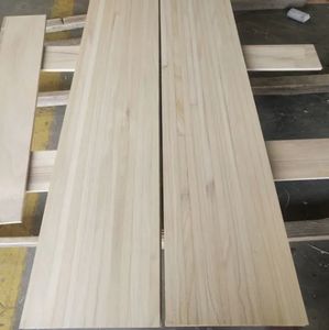 Panneau de joint de doigt Paulownia utilisé pour Surf <span class=keywords><strong>Skate</strong></span> Board Snowboard Press Paulownia Ski Edge - Product Image 1