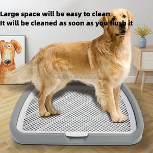 Bandeja <span class=keywords><strong>de</strong></span> Plástico Ecológica para Perros, Tipo Plano, para Interiores, con Diseño <span class=keywords><strong>de</strong></span> Rejilla, Desmontable y Ensamblable, para Entrenamiento <span class=keywords><strong>de</strong></span> Orinal, con Forma <span class=keywords><strong>de</strong></span> Árbol Estimulante - Product Image 3