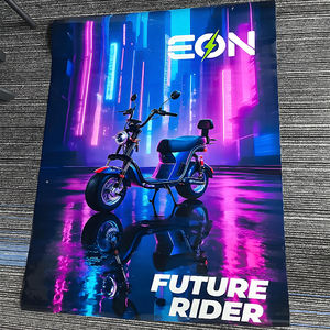 BIGIMAGE Art mural photo personnalisé durable et imperméable, impressions d'affiches autocollantes personnalisables, art déco encadré pour la décoration intérieure - Product Image 2