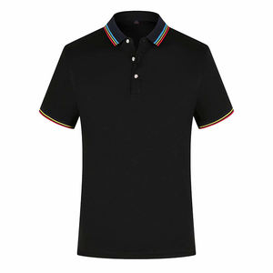 Nuova <span class=keywords><strong>Polo</strong></span> da Golf Traspirante per <span class=keywords><strong>Uomo</strong></span> Taglie Forti, Vestibilità Regolare Casual - Product Image 5