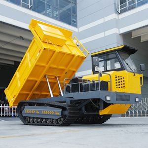 Dumper de orugas de caucho con elevación hidráulica de 8 toneladas, fabricado en China, para ingeniería, en venta - Product Image 1