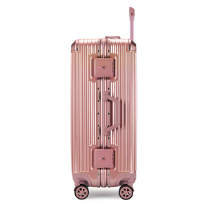 20 24 28 Inch Luxury Aluminum Frame Travel <strong>Luggage</strong> Lightweight Carries 360 Degree Silent Spinner Wheels - Product Image 4