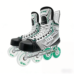 Patines en Línea Profesionales de Alta Velocidad, Patines de Estilo Libre Avanzado con Luces Intermitentes para Hockey sobre Ruedas - Product Image 1