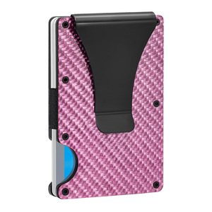 Portafoglio Minimalista Unisex Sottile con RFID, <span class=keywords><strong>Porta</strong></span> <span class=keywords><strong>Carte</strong></span> <span class=keywords><strong>di</strong></span> <span class=keywords><strong>Credito</strong></span> <span class=keywords><strong>e</strong></span> <span class=keywords><strong>Banconote</strong></span>, Portafoglio Portatile - Product Image 2