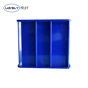 Khuôn bê tông bán chạy mới 150mm, chất liệu ABS xanh tùy chỉnh, dùng để thử nghiệm bê tông - Product Image 2