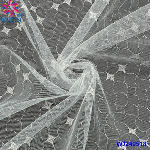 2025 personnalisé Nylon Spandex soie Tulle imprimé dentelle maille chaîne tricoté puissance maille tissu pour décontracté scène robe <span class=keywords><strong>jupe</strong></span> fil - Product Image 6