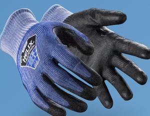 SUNSHINE A6 4X44F Guantes DE TRABAJO DE SEGURIDAD RECUBIERTOS DE PU anticorte de fibra HPPE Guantes resistentes y a prueba de cortes para trabajadores de la construcción - Product Image 4