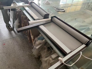 卸売電気インテリジェントリフティング屋外サンシェード防風ローラーシャッターバルコニー屋根断熱材防雨カーテン - Product Image 5