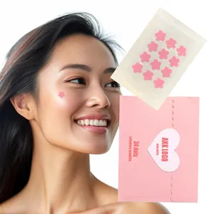 Vegan Hidratante Cura não Agulha Acne Pimple Patch Para A Pele Fabricante de Private Label Personalizado