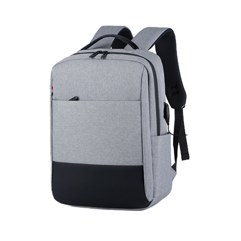 New Fashion Men's Business Computer Backpack Large Capacity Waterproof Leisure Bag Breathable Laptop Bag With USB Charging Port