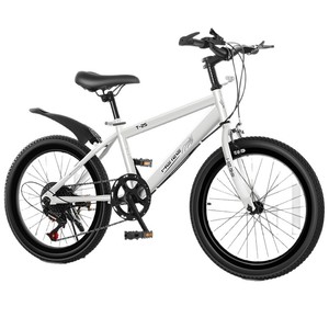 Kids Mountain <b>Bike</b> 24 <b>Inch</b> With Gears For 8-14 Years Old Children Silver Gray Color - Product Image 1