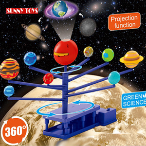 Diy <span class=keywords><strong>monta</strong></span> madre <span class=keywords><strong>kit</strong></span> de 360 grados de rotación de proyección función creativa y educativos juguetes para niños de la pintura - Product Image 5