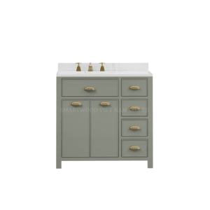 Nuevo Mueble de Baño Moderno de Madera Maciza con Encimera de Cuarzo - Product Image 2