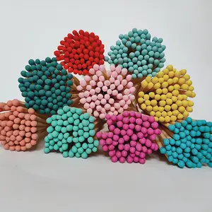 Matches Disposable Bulk Matches Wholesale Customizable Matchbox 10cmLong Stem Colored Head Match