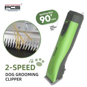 Tondeuses électriques rechargeables pour chiens et chats avec lames en acier inoxydable, alimentées par batterie, deux lames A5 - Product Image 3