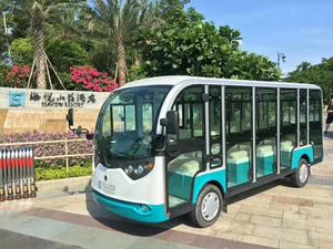 Diseño <span class=keywords><strong>de</strong></span> moda Venta caliente autobús turístico eléctrico 14 plazas cerrado con aire acondicionado estilo <span class=keywords><strong>de</strong></span> <span class=keywords><strong>lujo</strong></span> para parques y alquiler - Product Image 3