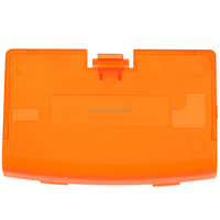 Boîtier de batterie en plastique de remplacement coloré pour Game Boy Advance coque de protection porte couverture arrière pour couvercle de batterie GBA