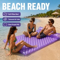 Piscine gonflable portable, lit flottant, matelas pneumatique flottant