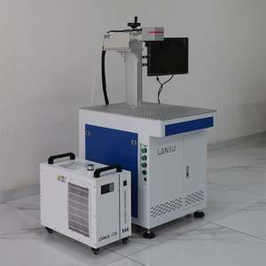 LANSU 10W UV Laser Marking Machine and Laser Engraving Machine Glass <b>Plastic</b> Paper Cloth Stand Laser Marking Machine - Product Image 3