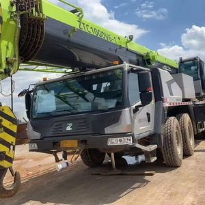 Grúa sobre Camión ZOOMLION de Alta Potencia de 100 Toneladas con Pluma Principal de 45m y Componentes Principales del Motor Weichai - Product Image 1